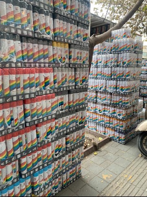 عوامل موثر بر پخش رنگ